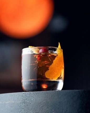 old fashion in a glass