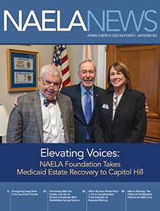 NAELA News Volume 38 Issue 1 cover