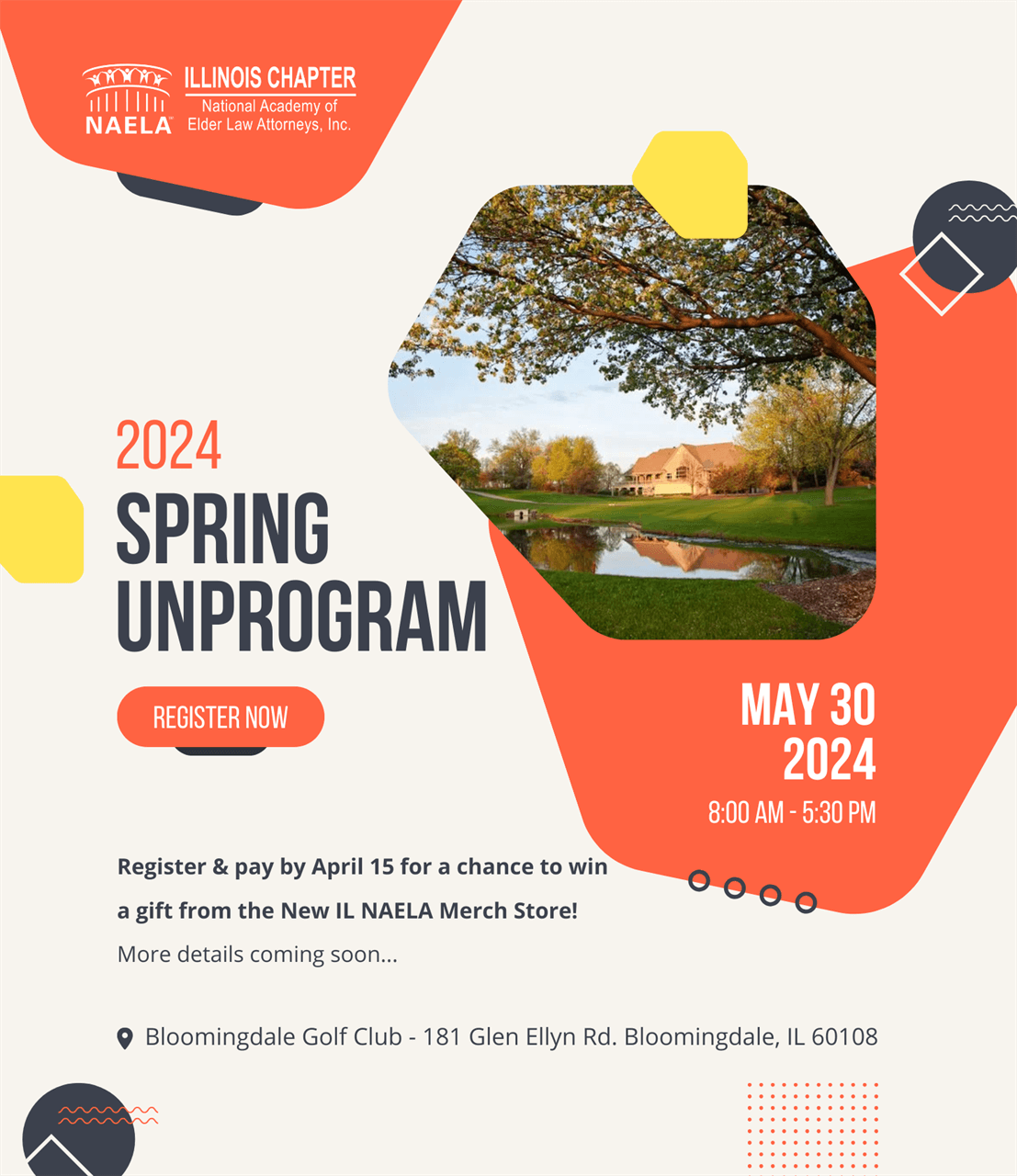 Illinois 2024 Spring UnProgram Flyer